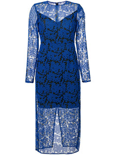 кружевное платье миди  Diane Von Furstenberg