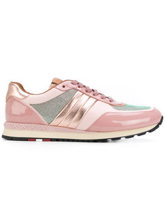 metallic lace-up sneakers Bally