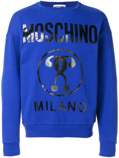 branded sweatshirt Moschino