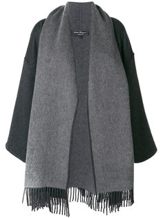 maxi scarf coat Salvatore Ferragamo