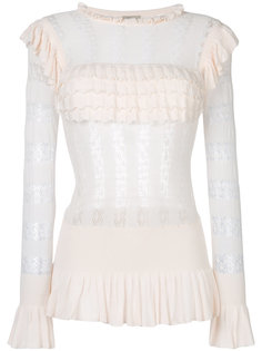 Cypre pointelle frill Ttp Temperley London