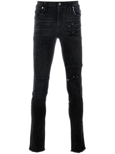 distressed slim fit jeans Rta