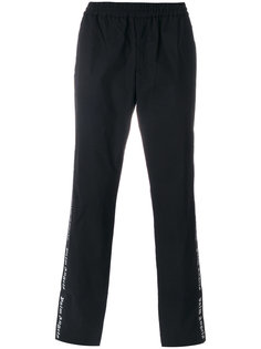 logo stripe sweat pants Palm Angels