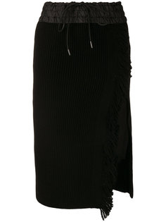 knitted asymmetric skirt Sacai