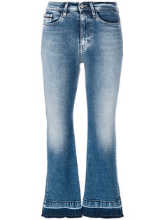 укороченные расклешенные джинсы  Ck Jeans