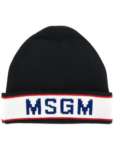 шапка с логотипом MSGM