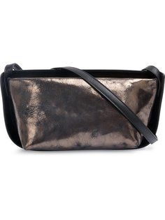 металлическая двухцветная сумка на плечо Ann Demeulemeester