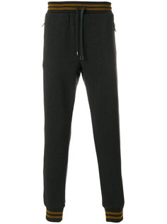 спортивные брюки с отделкой металлик Dolce &amp; Gabbana