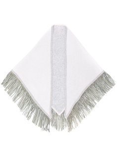 fringed scarf  Antonia Zander