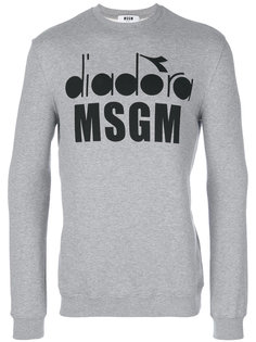 толстовка с логотипом MSGM