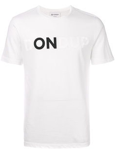 футболка с принтом-логотипом Dondup