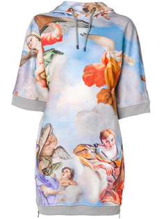 платье-толстовка с принтом в стиле ренессанса Moschino