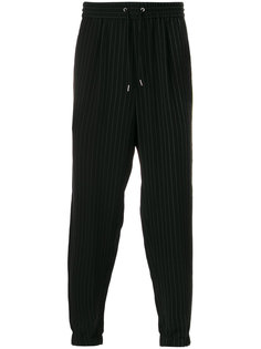 брюки в полоску McQ Alexander McQueen