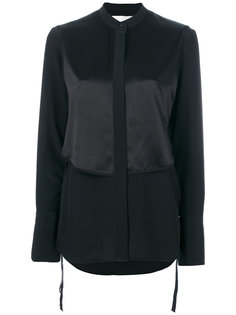 lace up detail shirt Victoria Victoria Beckham