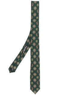 галстук с принтом Dolce &amp; Gabbana