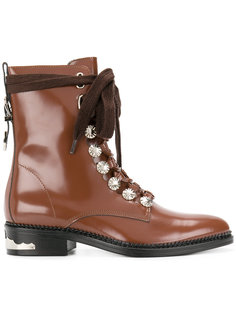 embellished lace-up boots Toga Pulla