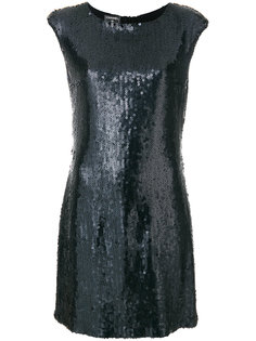 платье шифт с пайетками Chanel Vintage