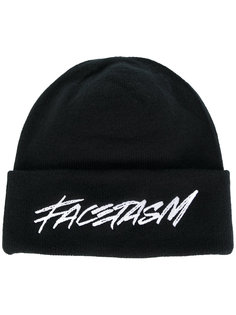 шапка с вышивкой логотипа Facetasm
