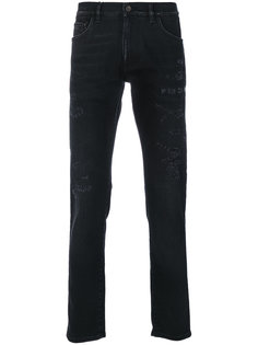 джинсы с рваной отделкой Dolce &amp; Gabbana