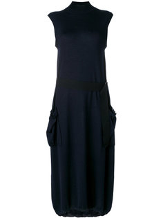 платье с поясом  Jil Sander