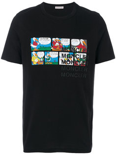футболка с принтом мультфильма Moncler
