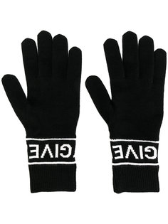 перчатки с логотипом Givenchy