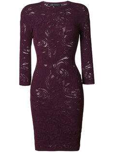 кружевное платье Baroque Versace