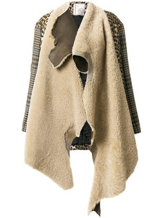 mismatched asymmetrical coat Antonio Marras