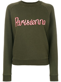 толстовка Parisienne Maison Kitsuné