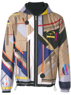 reversible Laszlo print jacket  Versace