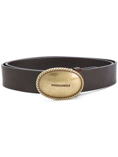 ремень с пряжкой с логотипом Dsquared2