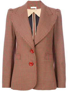checked jacket Chloé