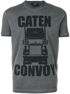 футболка с принтом Caten Convoy Dsquared2