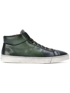 кеды со шнуровкой Santoni