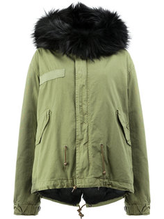 fur hood military jacket Mr &amp; Mrs Italy