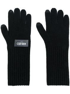перчатки с логотипом Kenzo