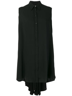 платье-рубашка без рукавов  Mm6 Maison Margiela