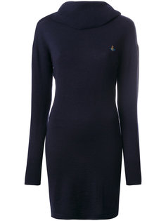 logo embroidered knit dress Vivienne Westwood Red Label