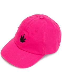 leaf print baseball cap Palm Angels