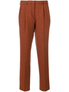 брюки слим с узором Etro