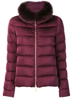 zipped padded jacket Herno