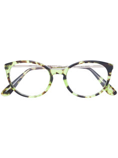 очки с круглой оправой Dolce &amp; Gabbana Eyewear