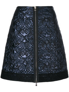 quilted A-line skirt D.Exterior