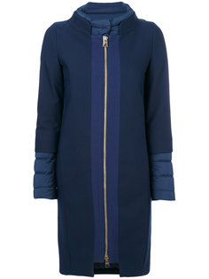 contrast texture coat Herno