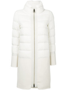 zip-up padded coat Herno