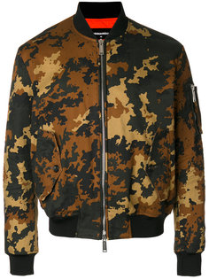 camouflage bomber jacket Dsquared2