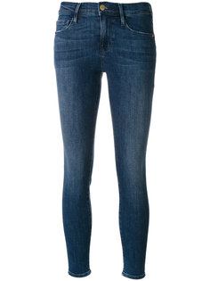 укороченные джинсы скинни  Frame Denim