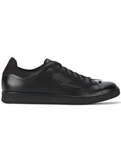 Pierced punk bolt sneakers Neil Barrett