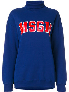 свитер с логотипом  MSGM