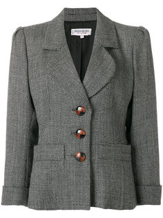 однобортный пиджак Yves Saint Laurent Vintage